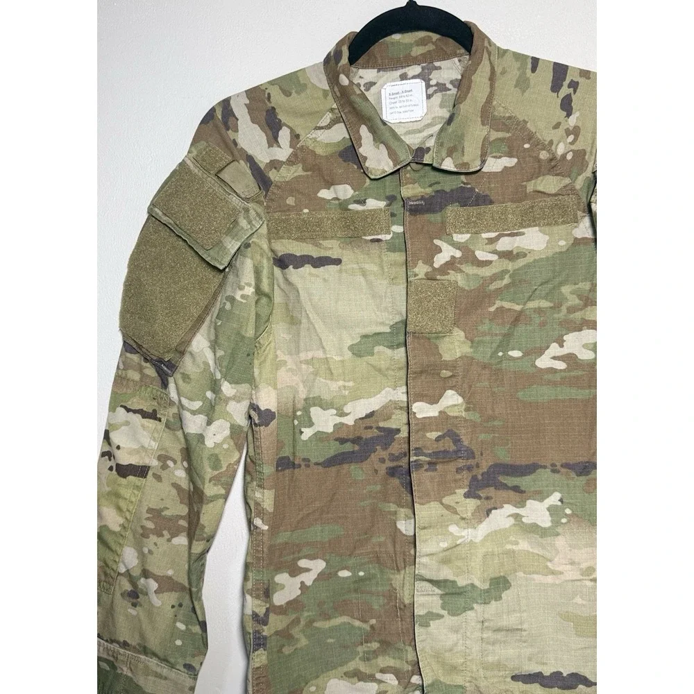 Army OCP Improved Hot Weather Combat Uniform Coat Size XS X-Short Insect Guard